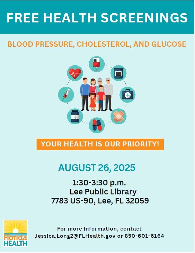 Free Health Screenings, Lee